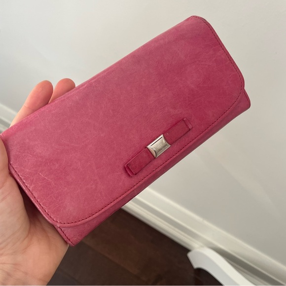Miu Miu Pink Wallet - Picture 1 of 8